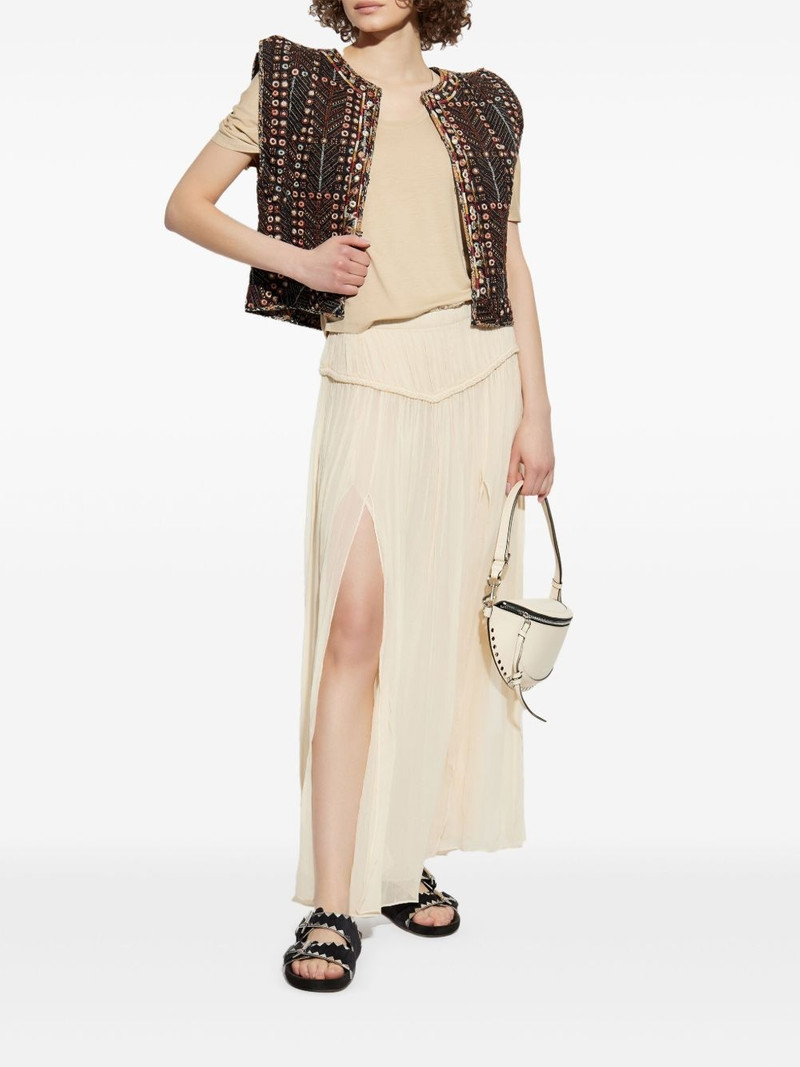 Isabel Marant draped-detail top outlook