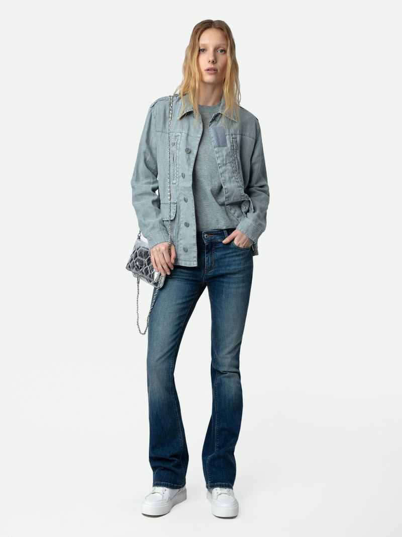 Zadig & Voltaire Kid Linen Jacket outlook