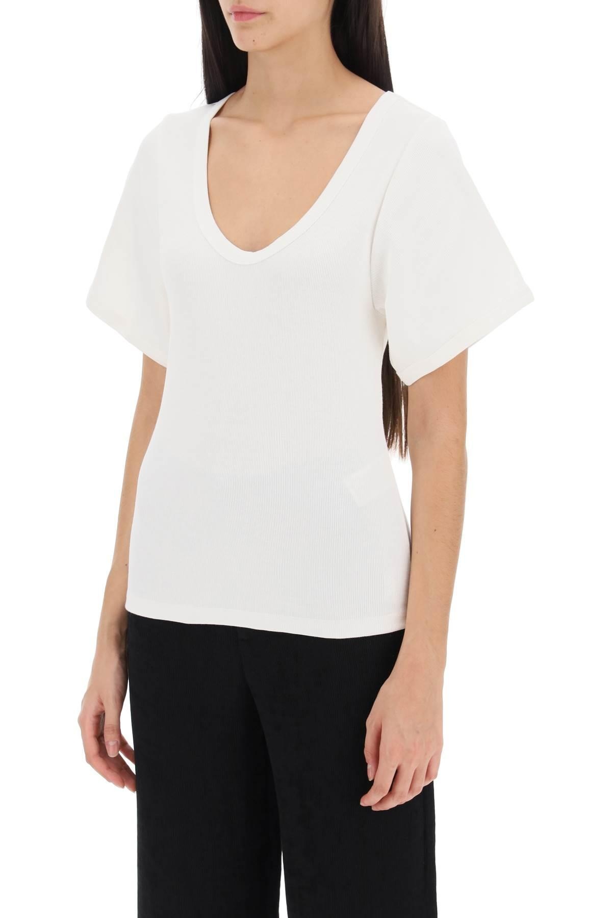 By Malene Birger Lunai Ribbed T Shirt - 5