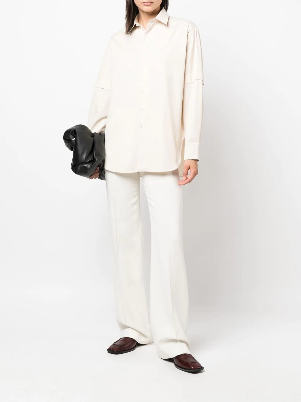 long-sleeve cotton shirt - 2