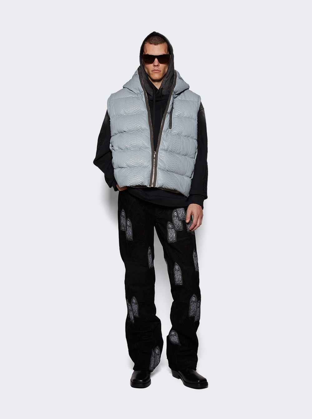 Moto Trousers Coal - 2