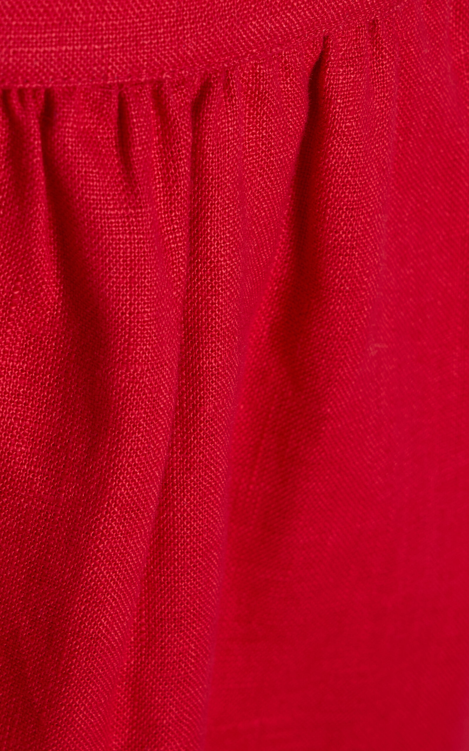 Bonnie Linen Pencil Skirt red - 5