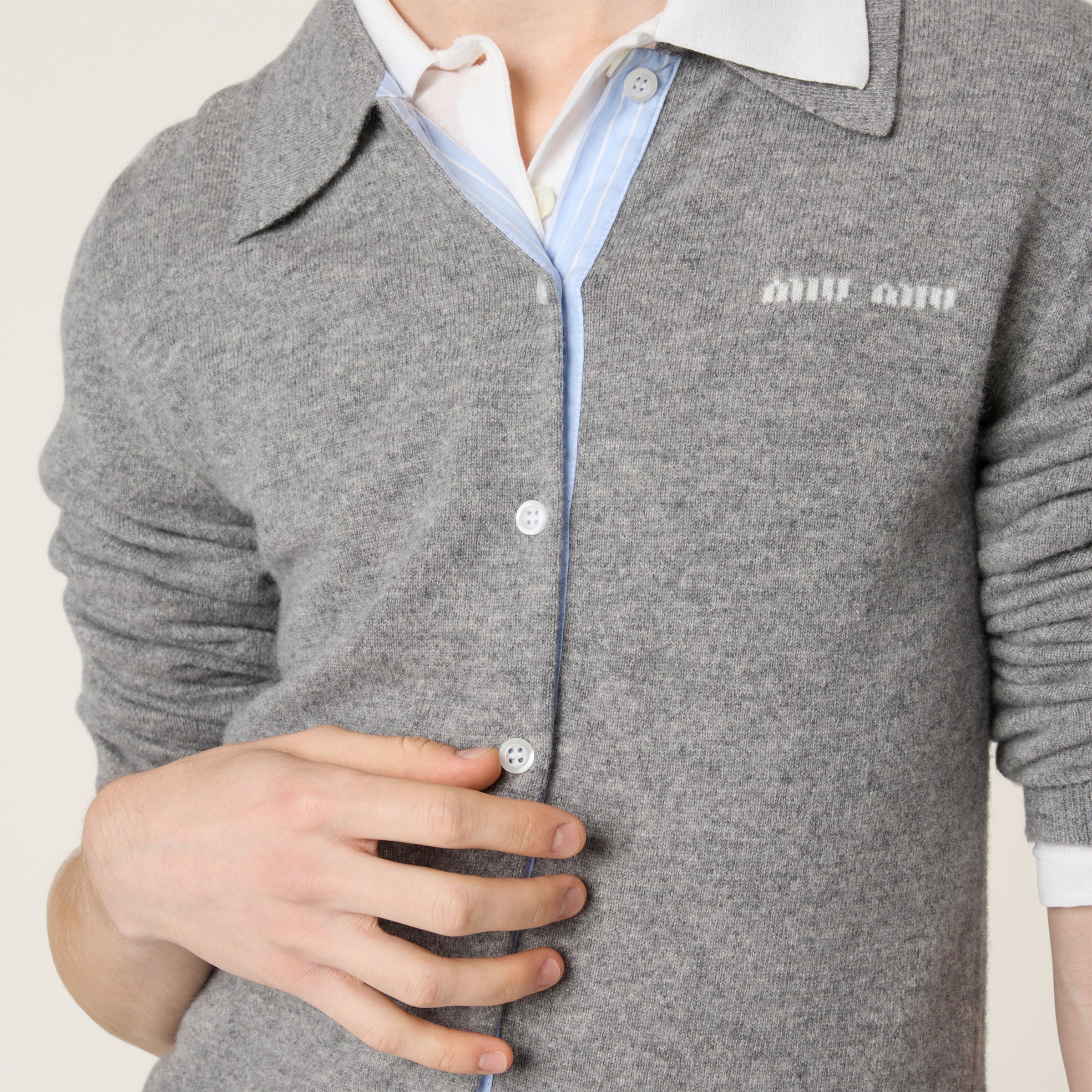 Cashmere cardigan - 4