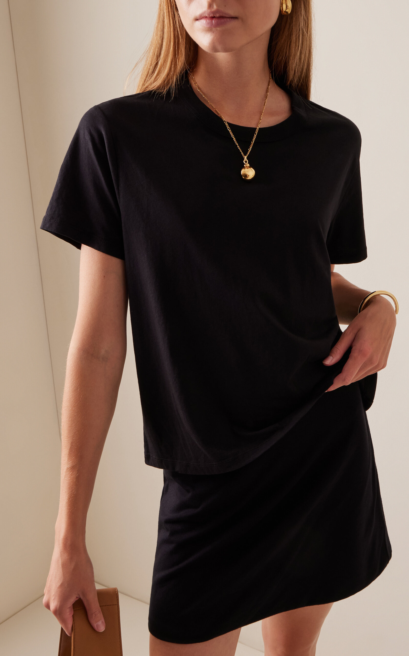 Jane Classic Cotton T-Shirt black - 2