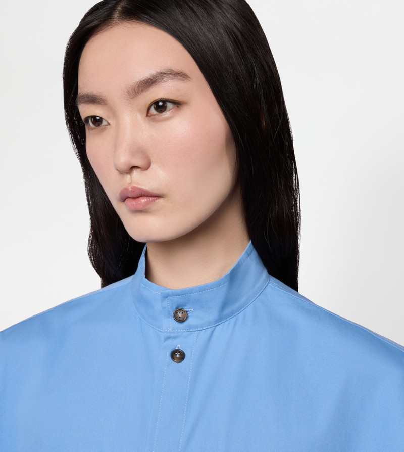 SHIRT IN POPLIN - LIGHT BLUE 5