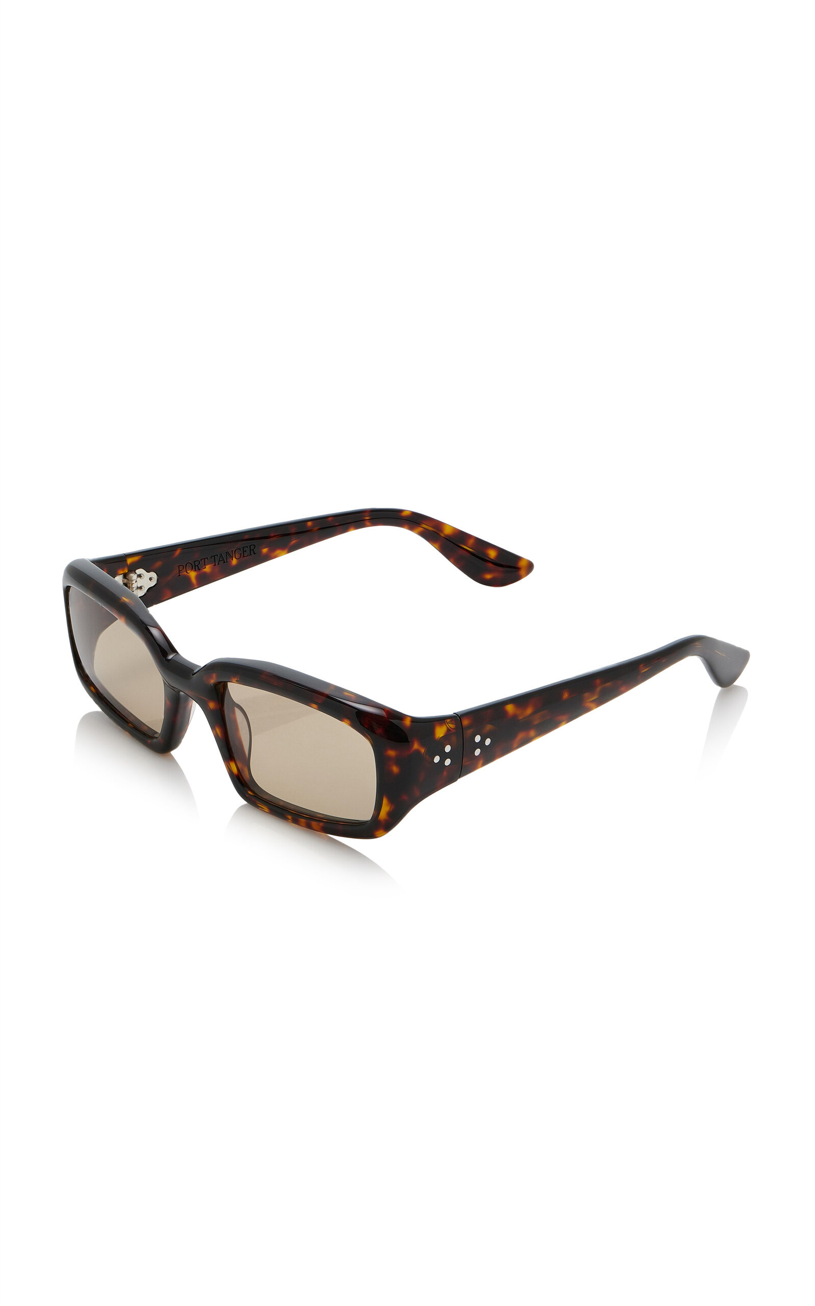 Mektoub Rectangle-Frame Acetate Sunglasses brown - 2