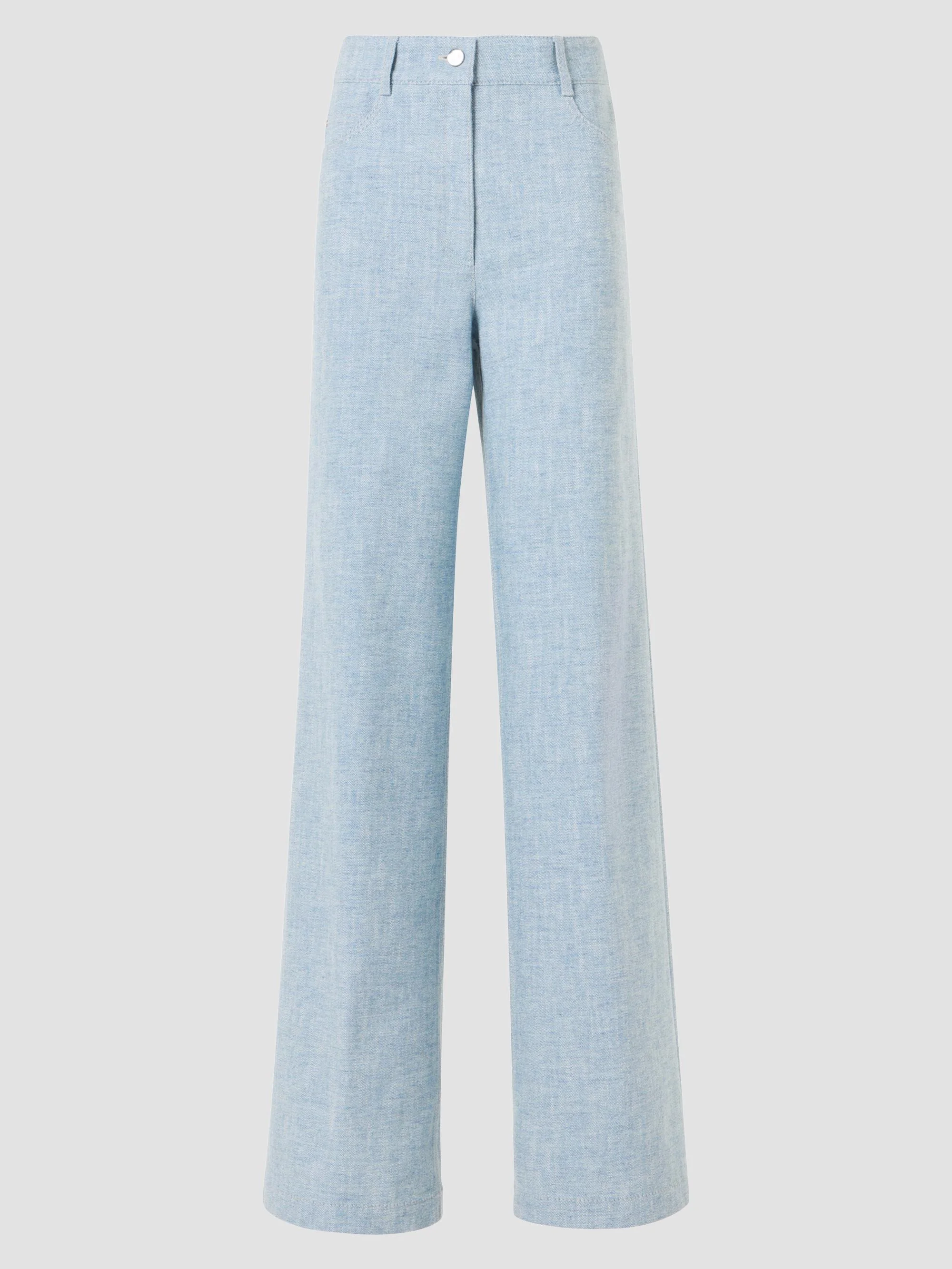 Women's Cooper High-Rise Denim Pants - Light Blue - 1