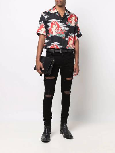 AMIRI distressed-effect skinny jeans outlook