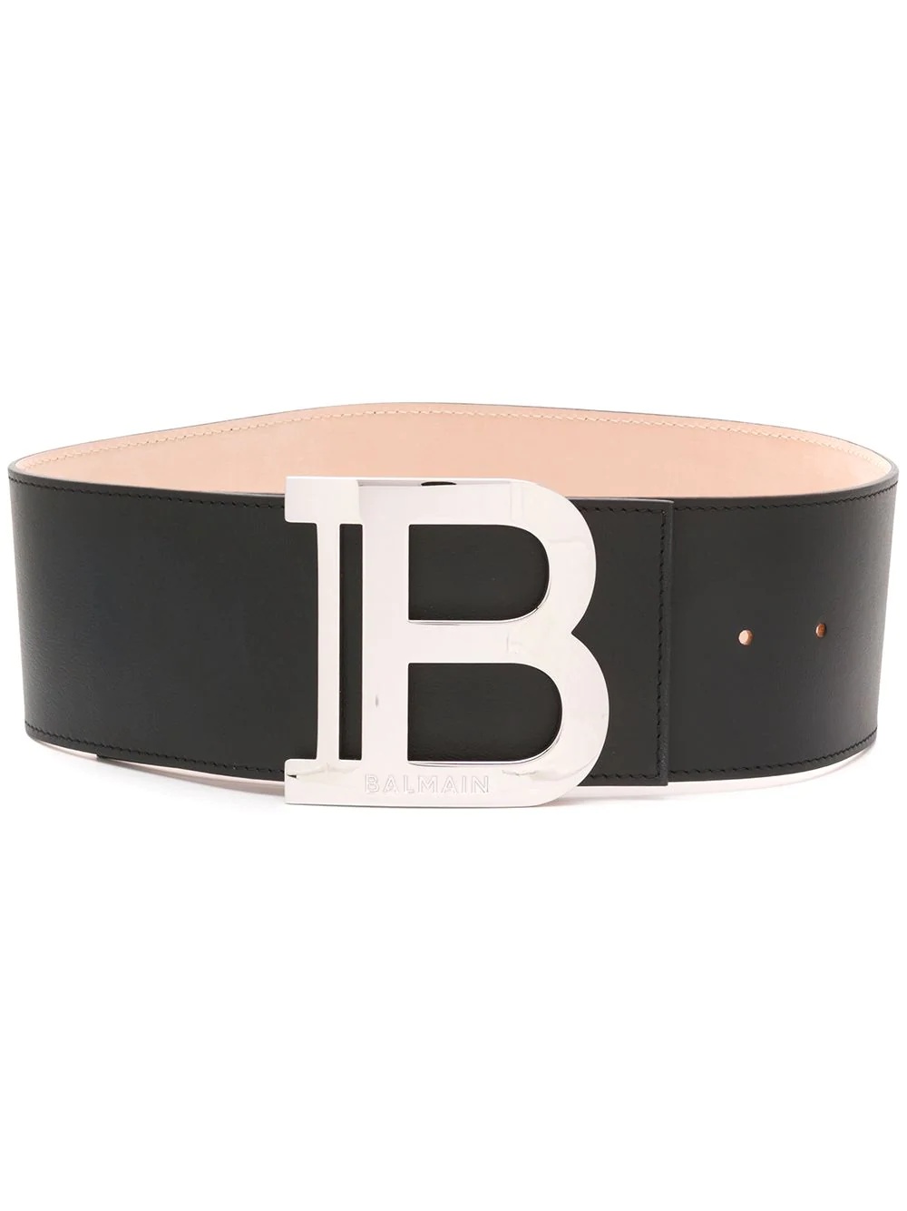 logo-buckle belt - 1