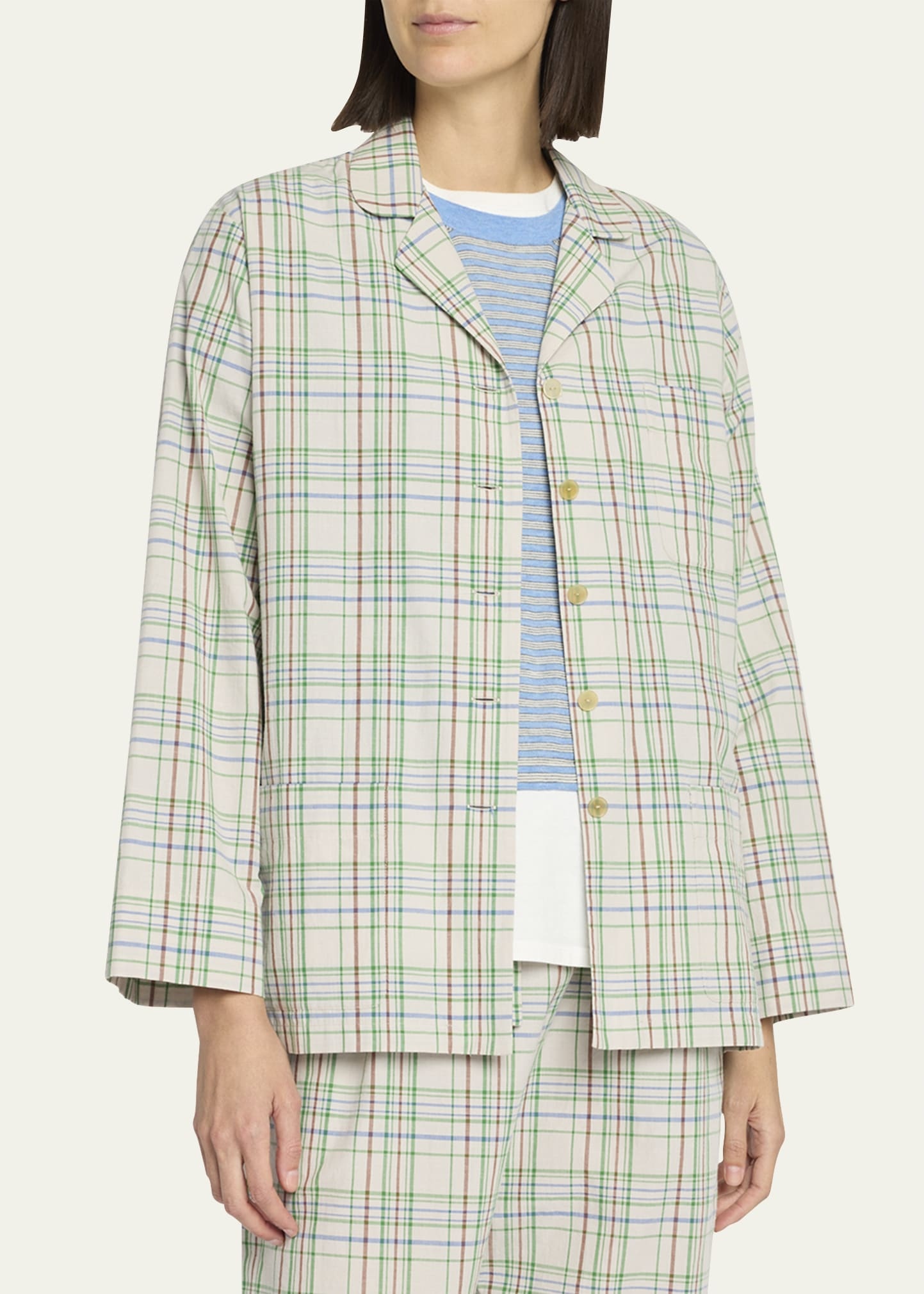 Morpheus Plaid Cotton Shirt - 4