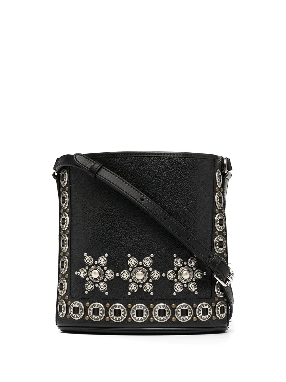 ethnic metal crossbody bag - 1