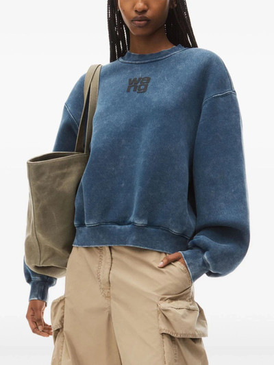 alexanderwang.t Essential Terry Crew Sweatshirt outlook