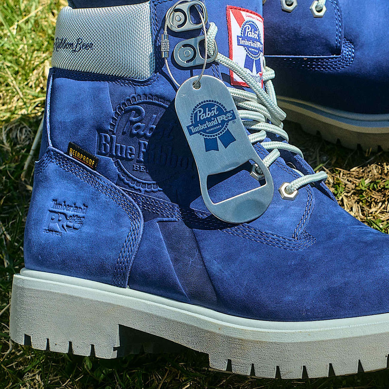 Men's Timberland PRO® and Pabst Blue Ribbon Direct Attach 6" Soft Toe Waterproof Work Boot 6