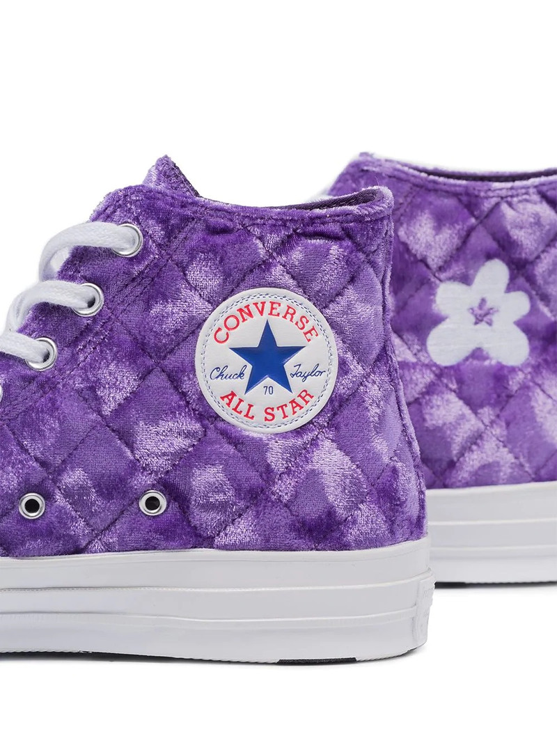Chuck 70 Hi "Quilted Velvet" sneakers 4