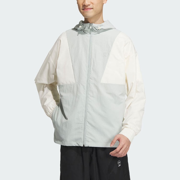 adidas Neo Essentials Windbreaker Jackets 'White' IK5058 - 2
