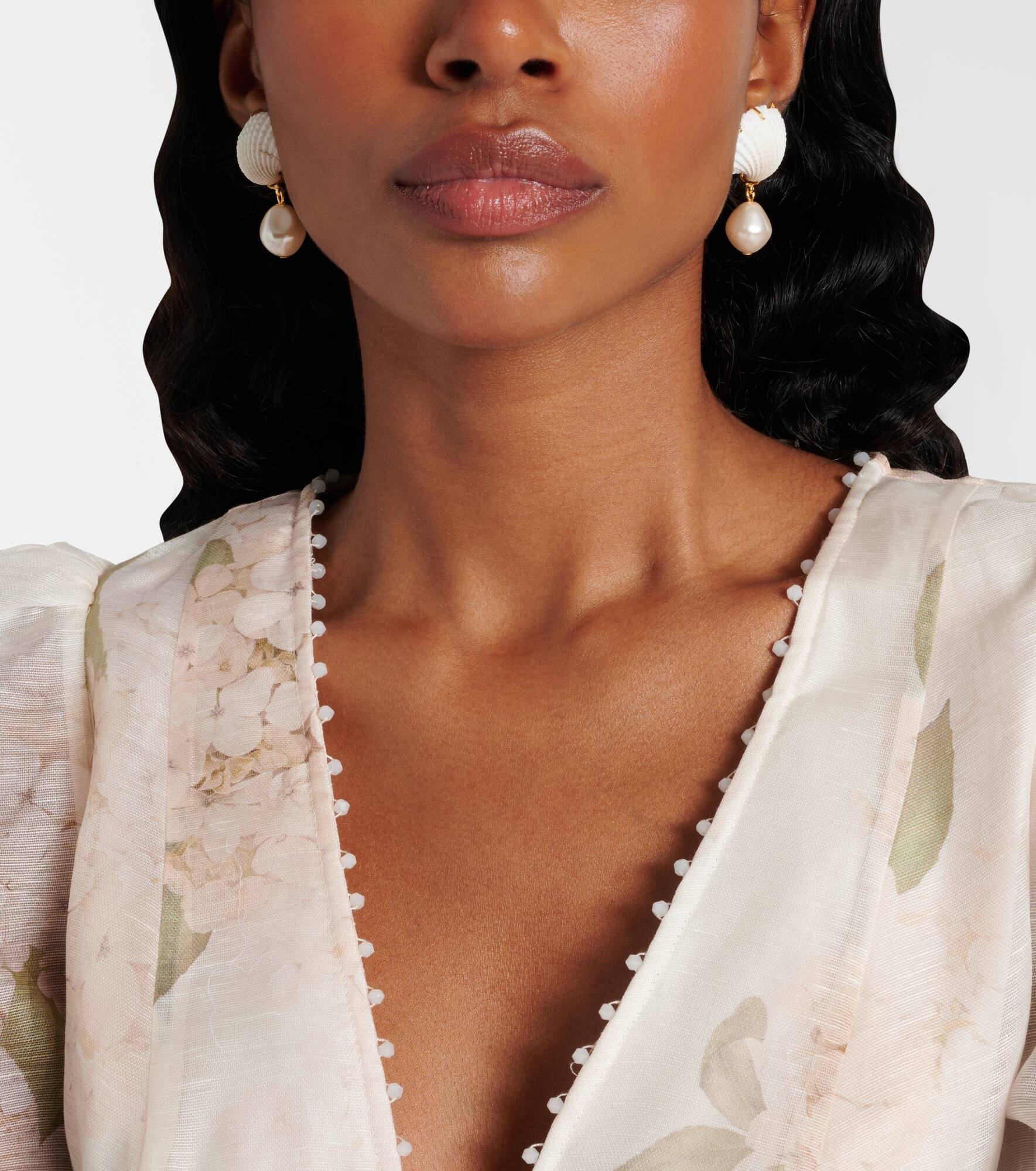 Isola faux-pearl drop earrings - 6