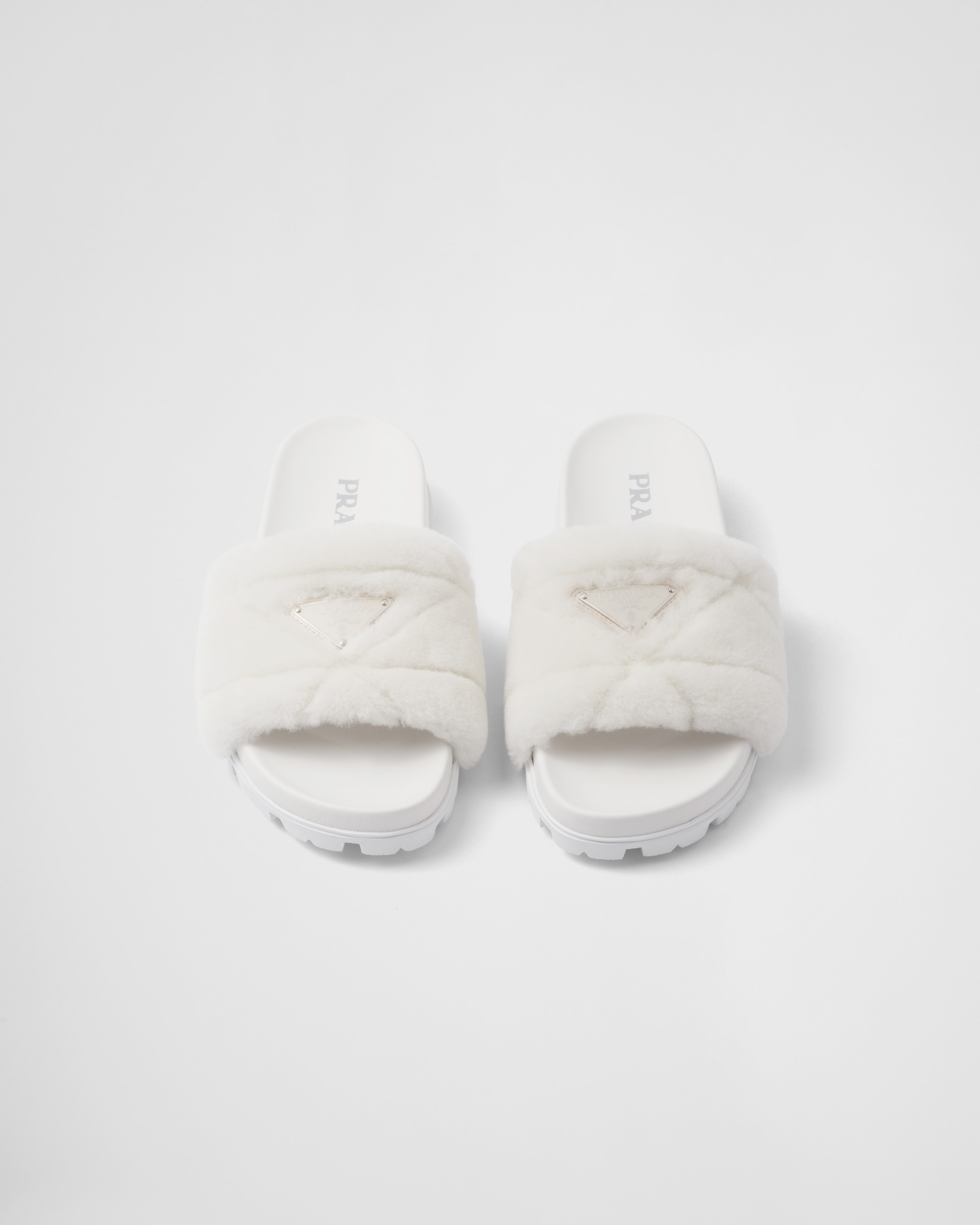 Shearling slides - 3