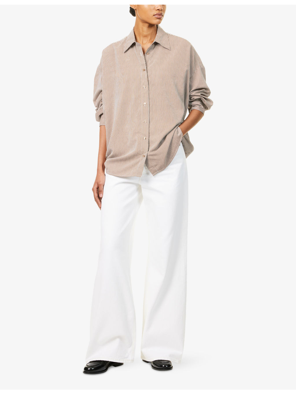Dame Jean Wide-Leg Denim Jeans - 2