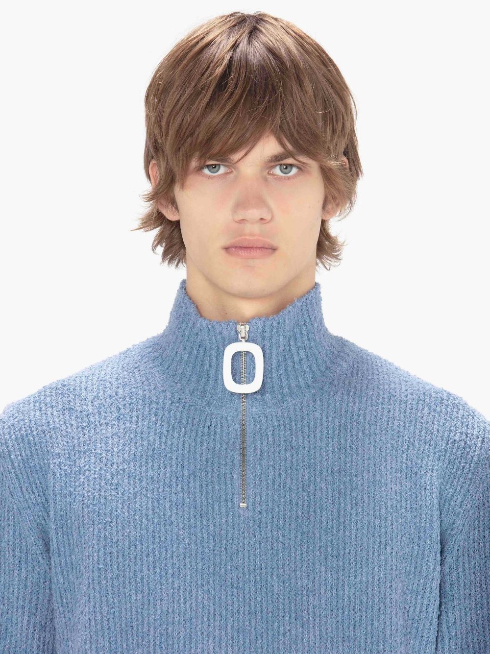 BOUCLE HENLEY JUMPER - 5