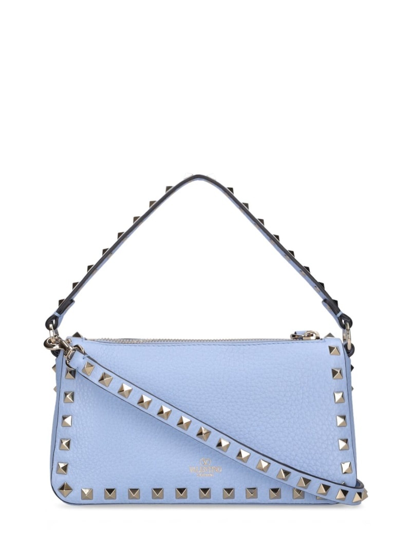 Small Rockstud leather shoulder bag - 4