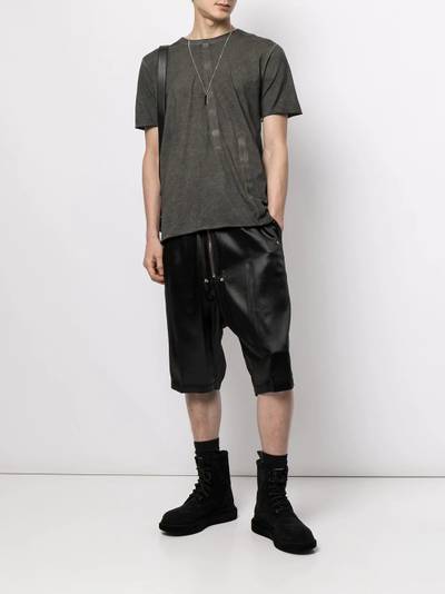 Isaac Sellam tape-detail short-sleeved T-shirt outlook