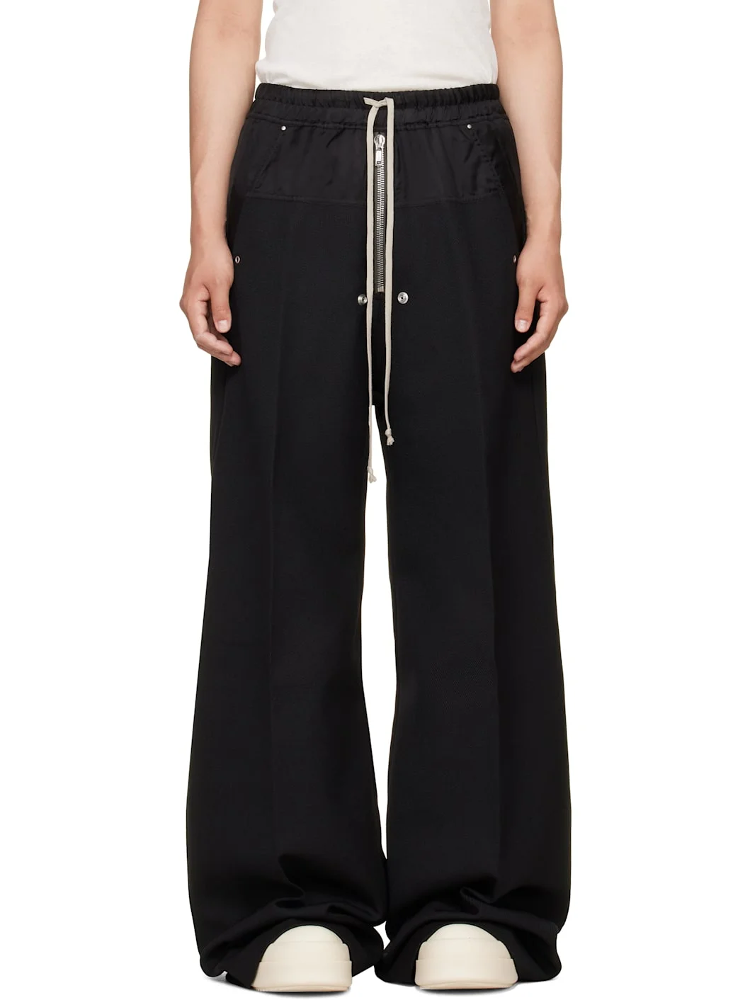 Black Tower Wide Bela Trousers - 1
