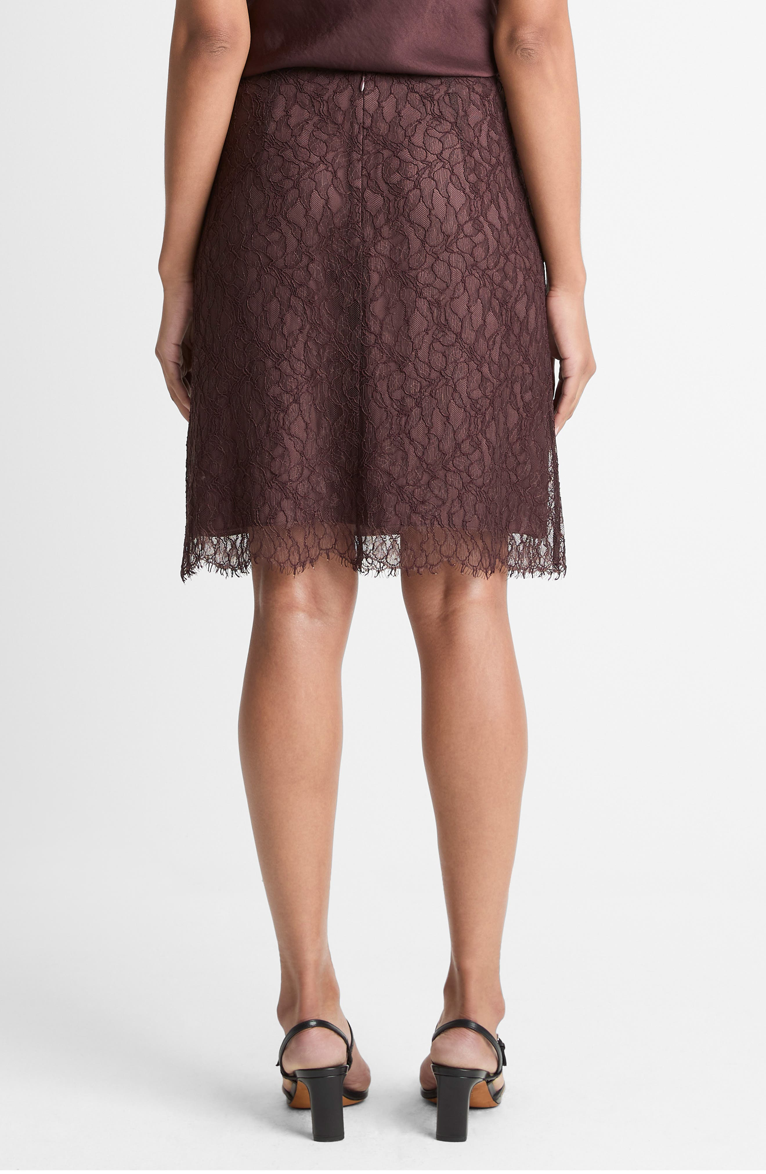 Vince Eyelash Lace Skirt in Fig at Nordstrom - 2