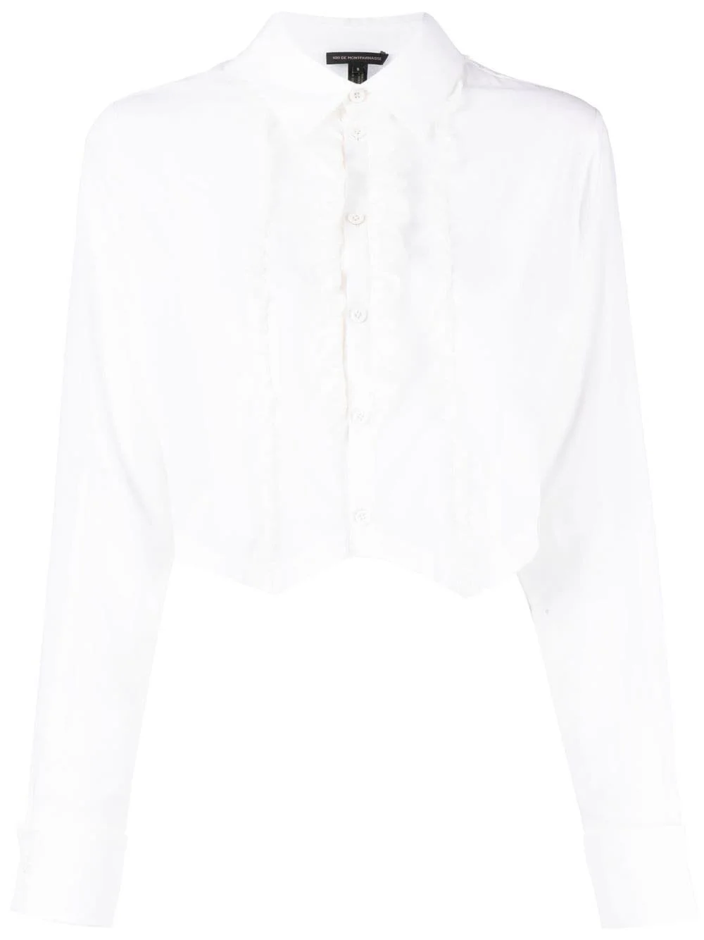 ruffled tuxedo shirt - 1