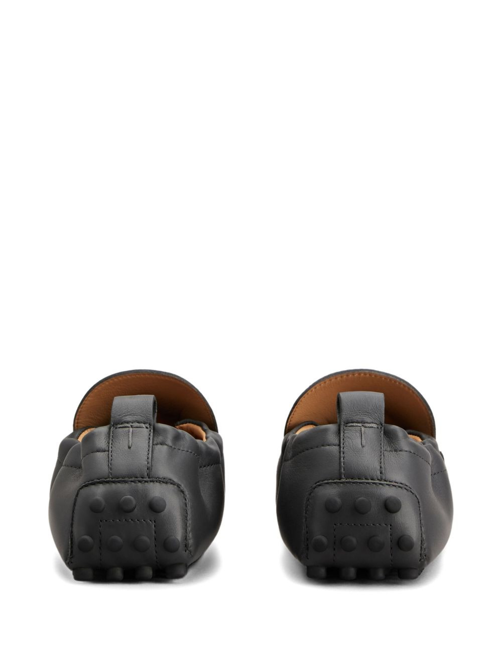 pebble-detail slip-on loafers - 3