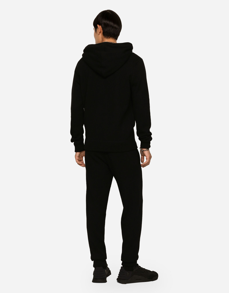 Wool and cashmere hooded sweater 3