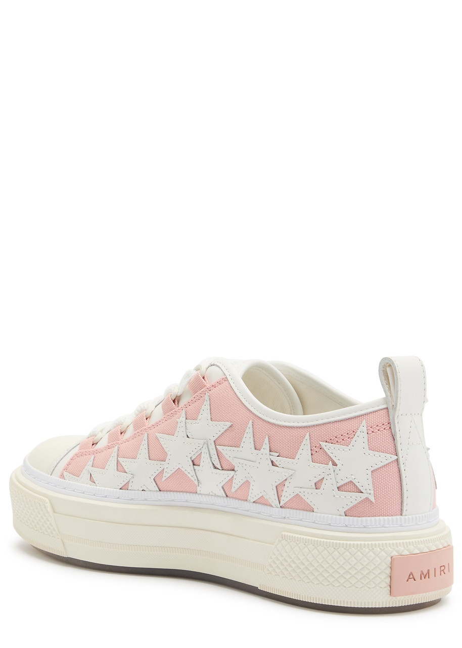 Amiri Court Low Appliquéd Leather Sneakers - 2