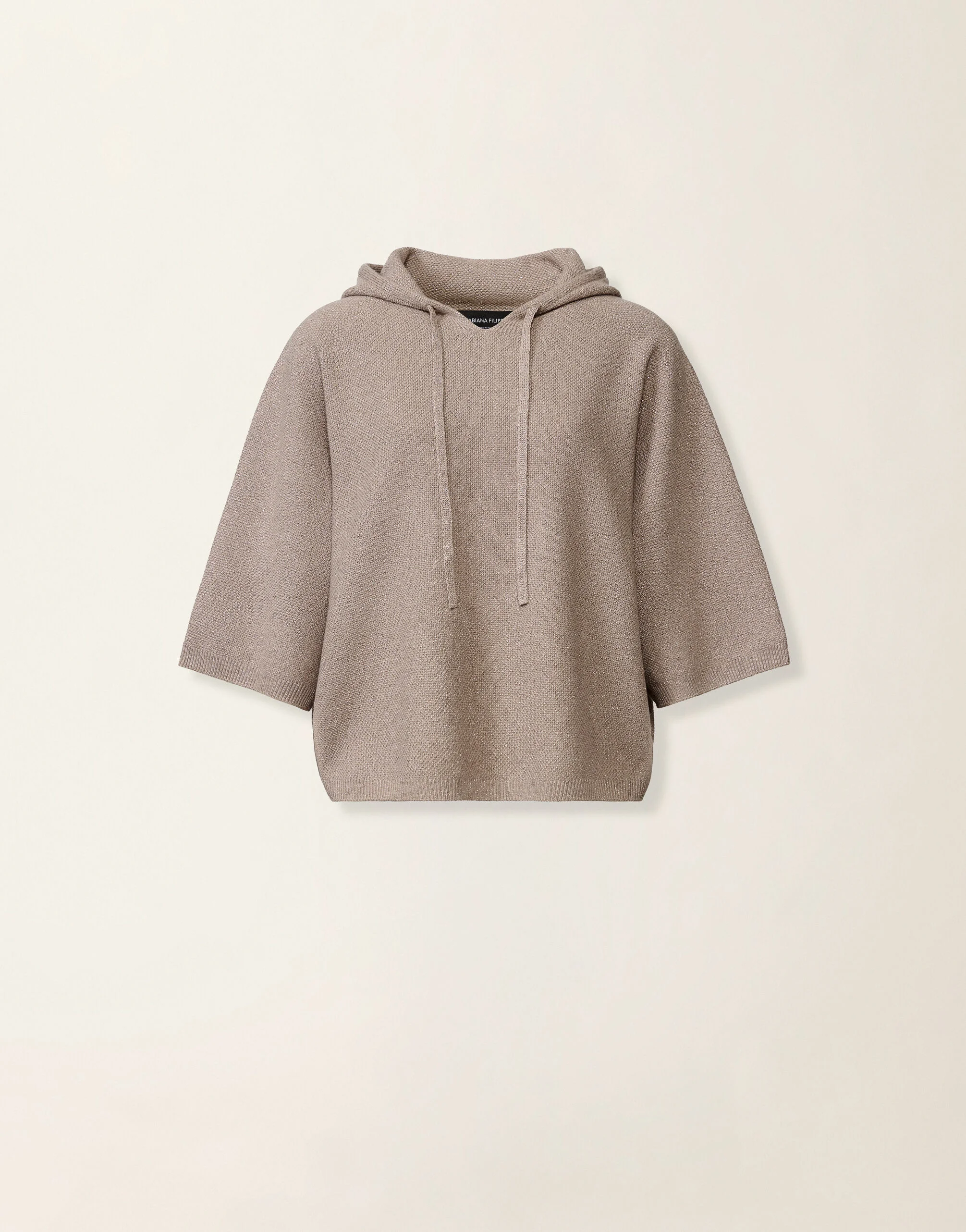 Platinum sweater with lurex - 1