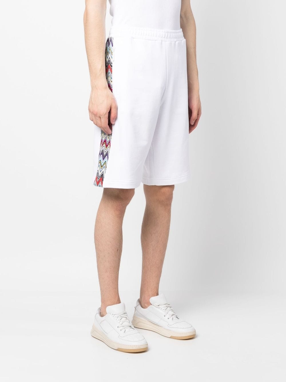 signature zigzag-detail shorts - 3