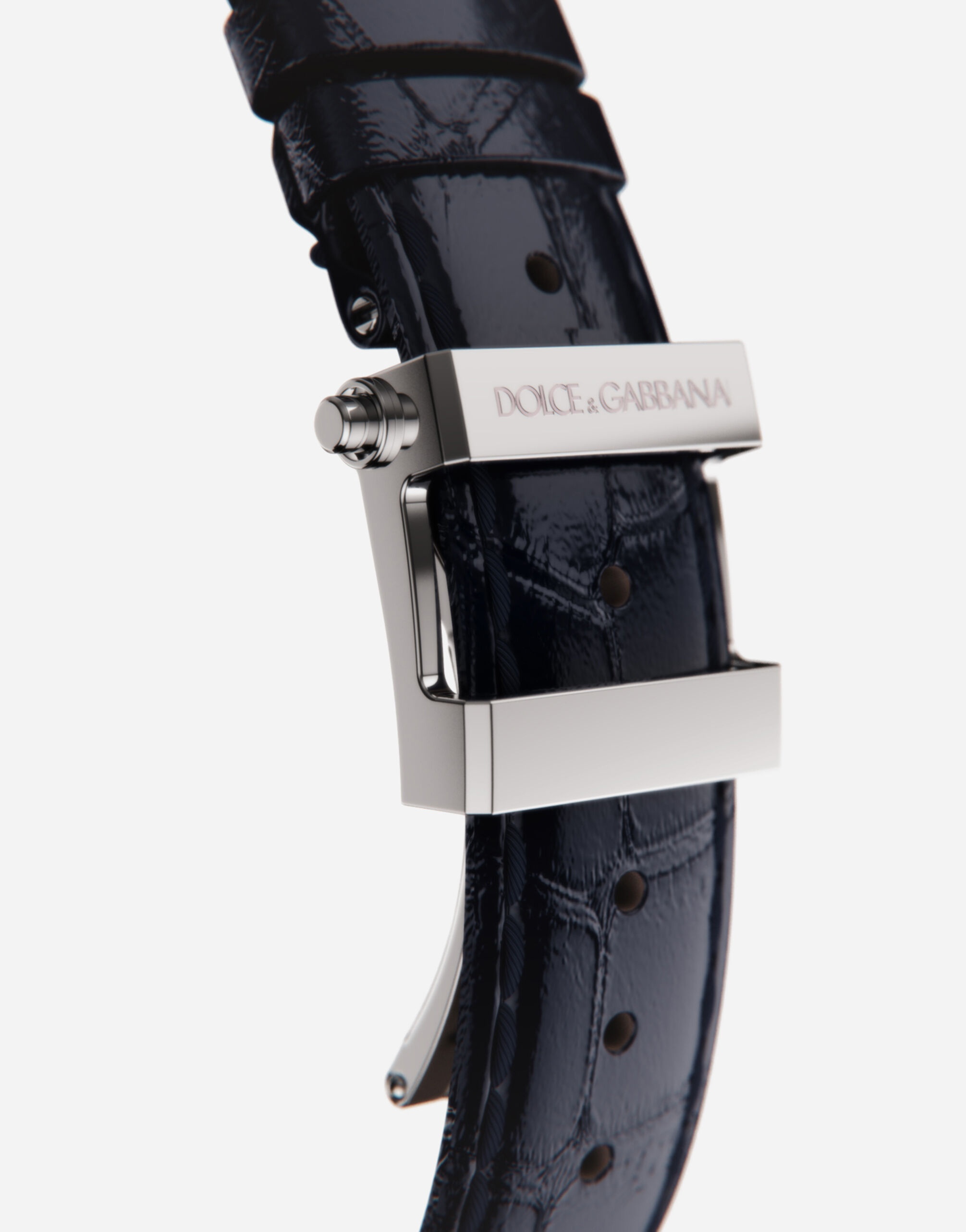 DG7 watch in steel with lapislazuli - 4