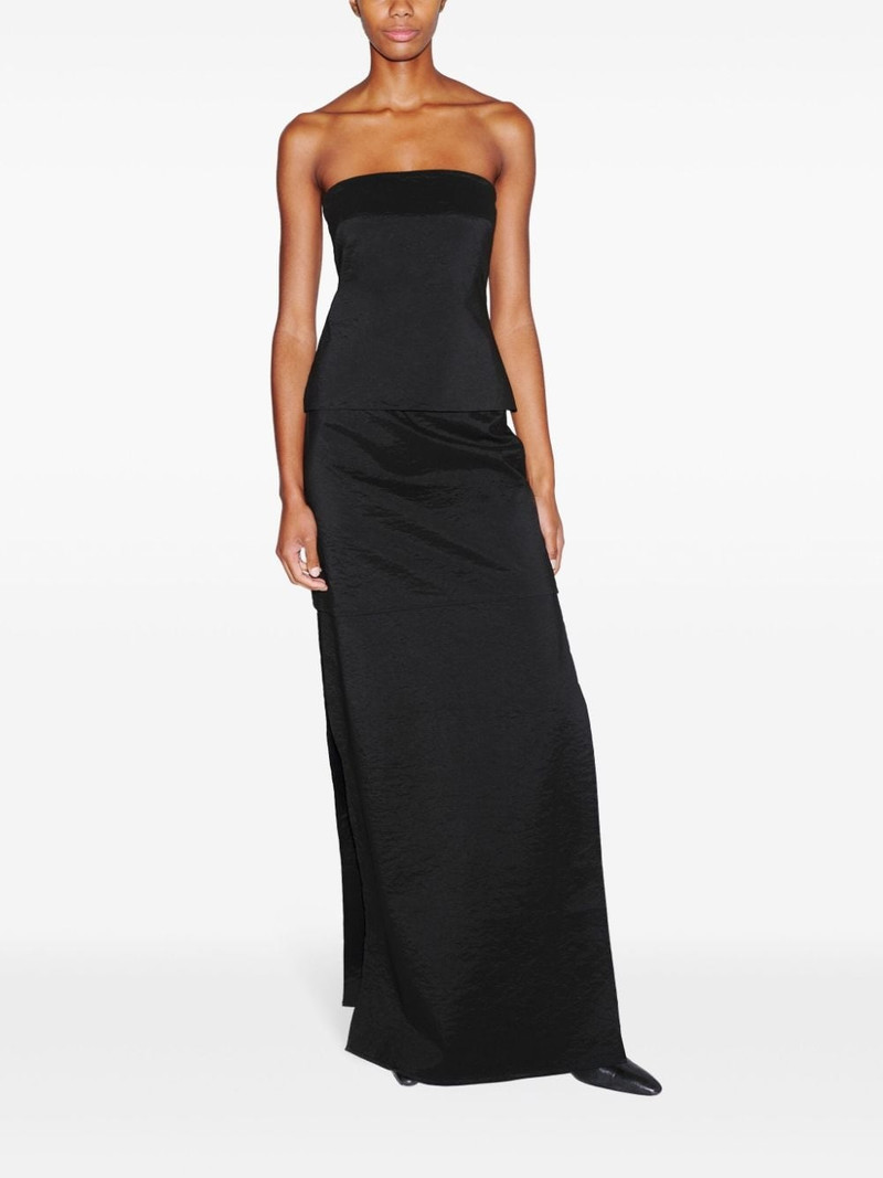 ROSETTA GETTY floor-length layered maxi skirt outlook