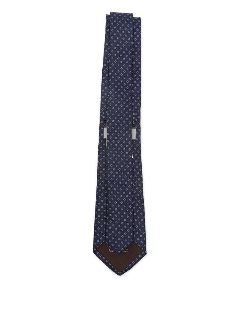 Canali patterned tie outlook