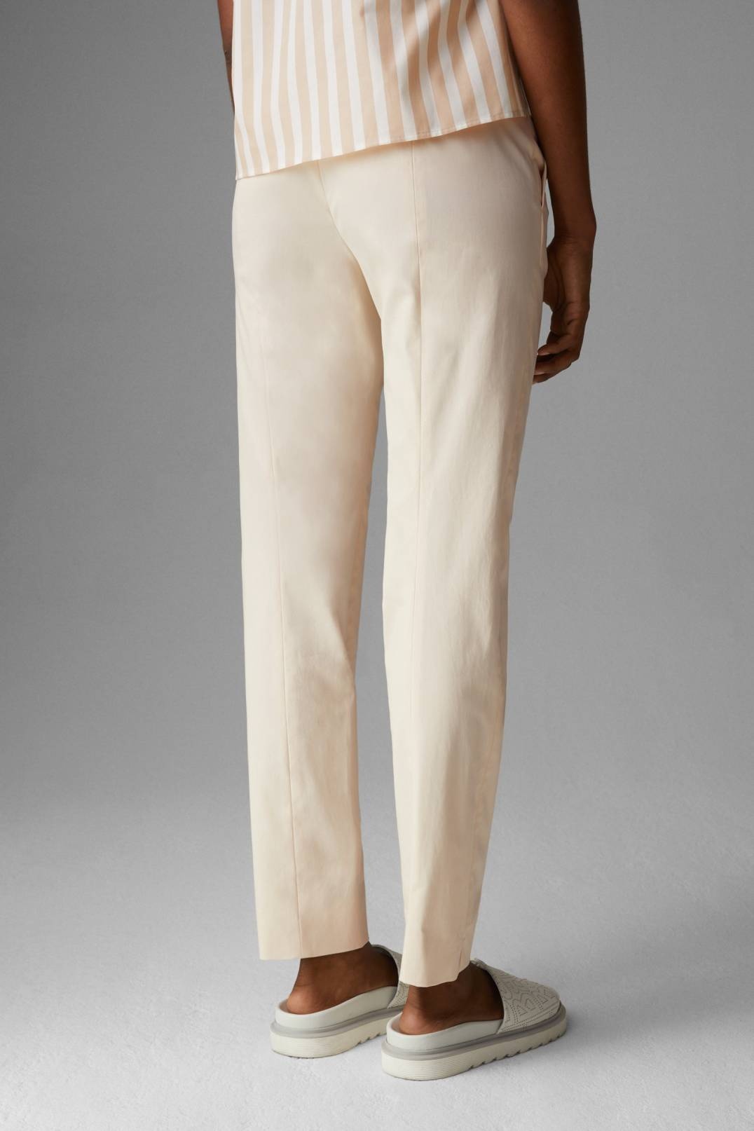 JOY STRETCH PANTS IN CREAM - 3