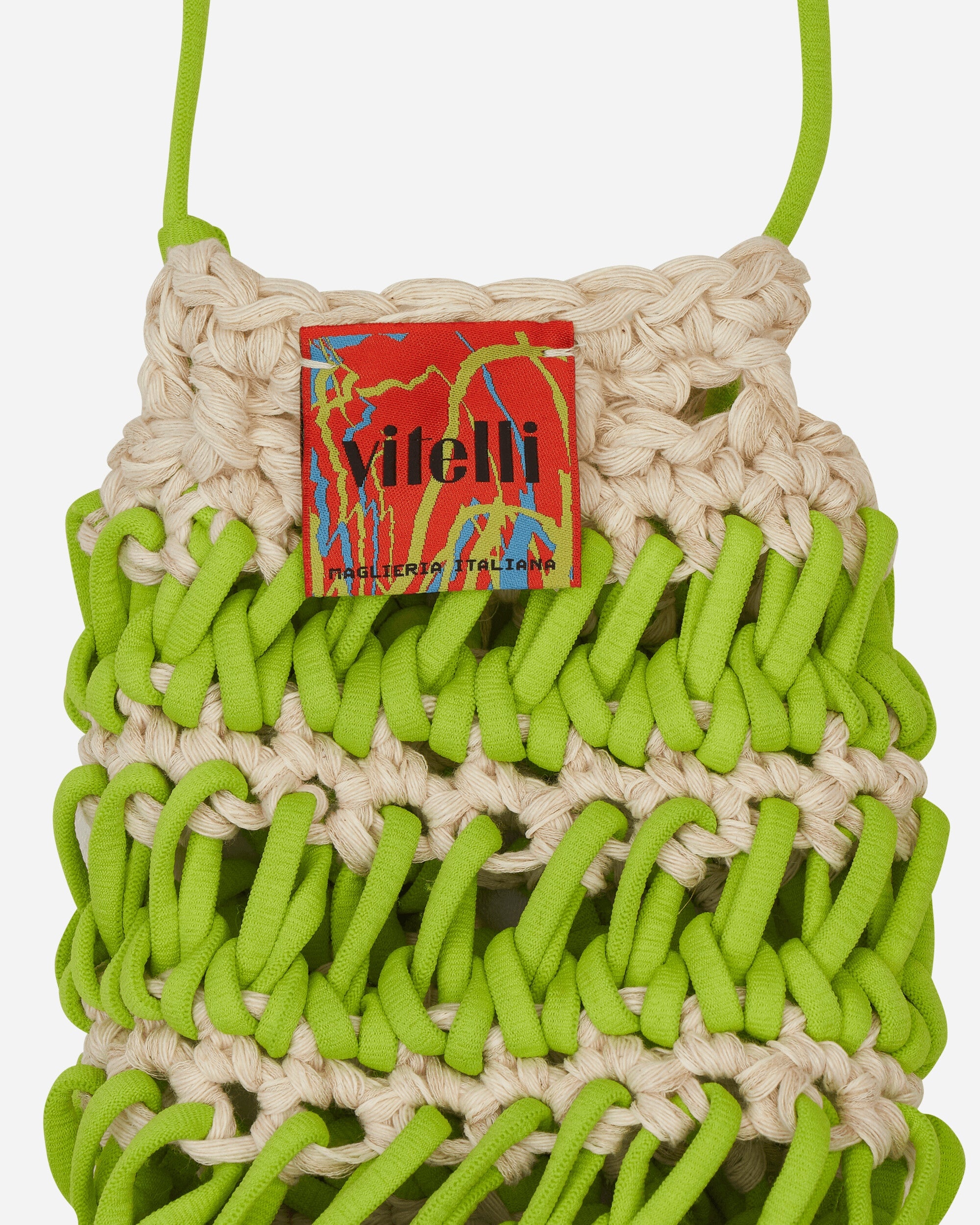 Holder Crochet Beige - 5