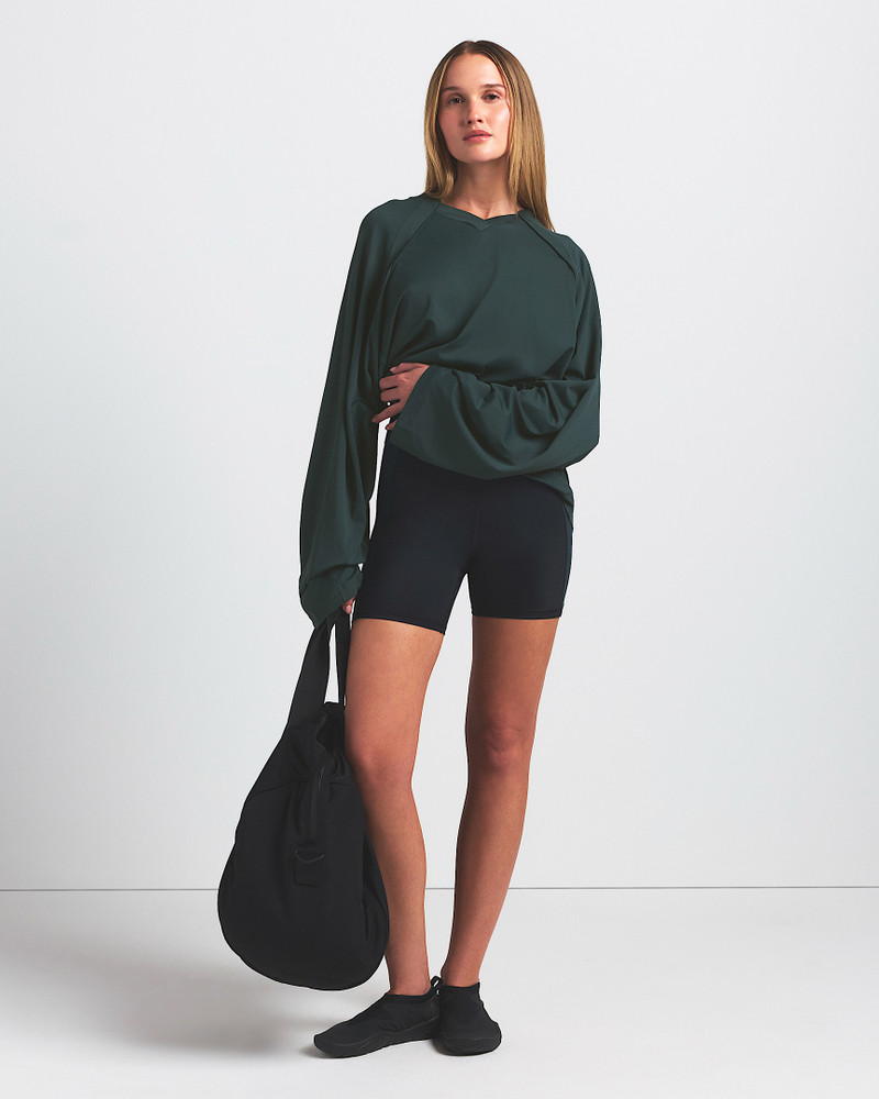 NikeSKIMS Airy Women's Oversized V-Neck Long-Sleeve Top 3