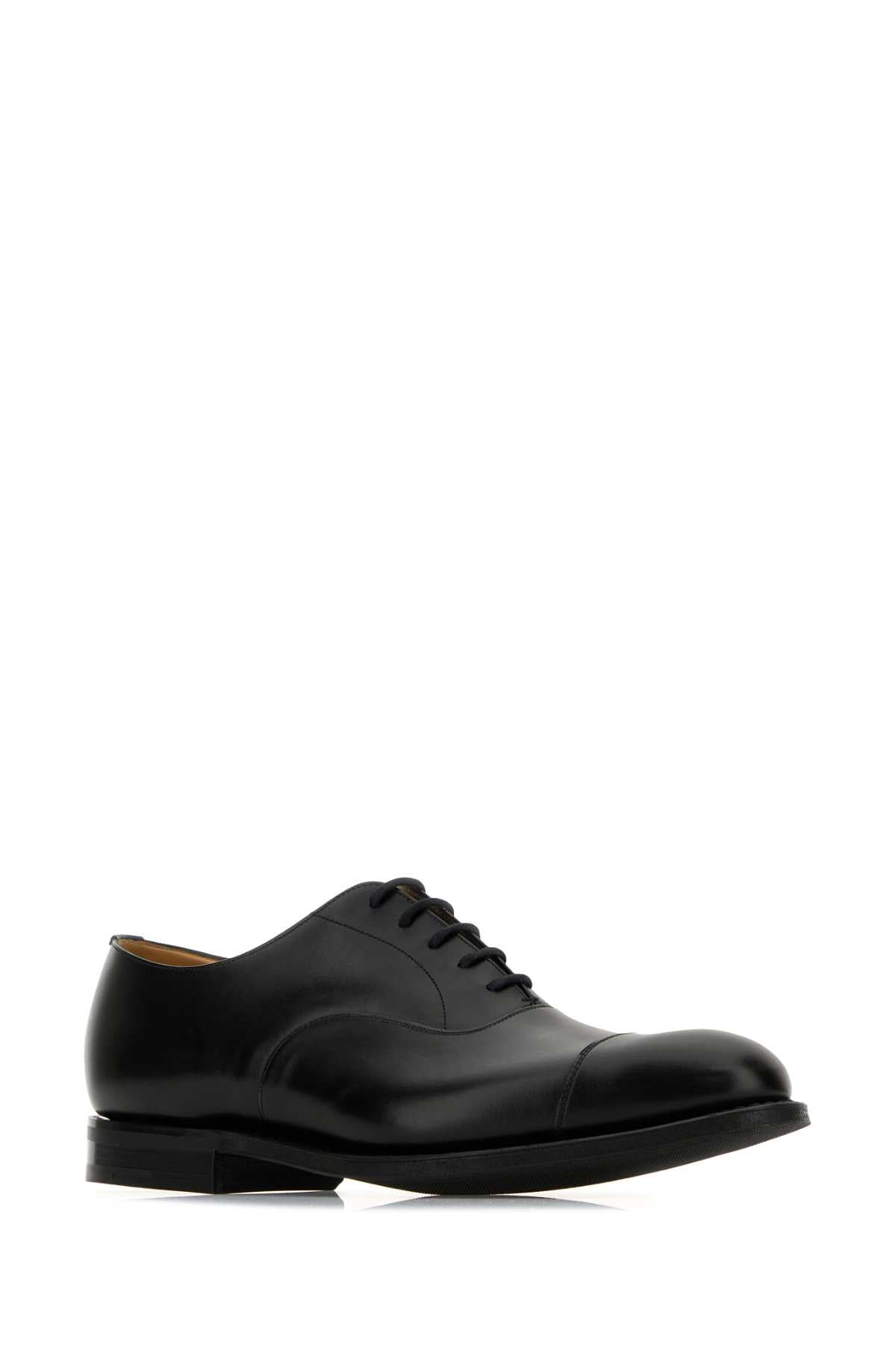 Church's Men Black Leather Consul R 2.0 Lace-Up Shoes - 2