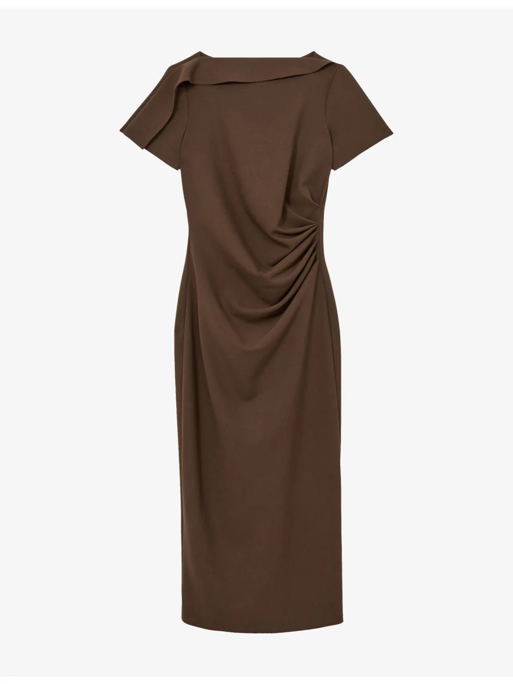 Hilary Ruched Boat-Neck - 1