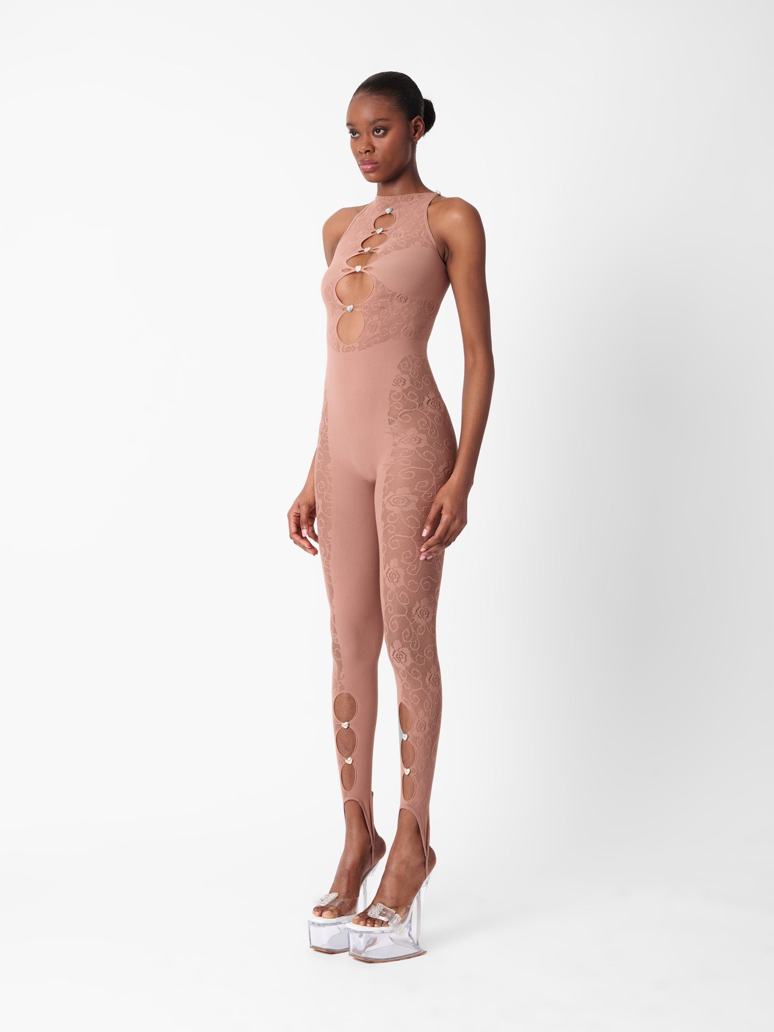 JANICE JUMPSUIT LATTE - 5