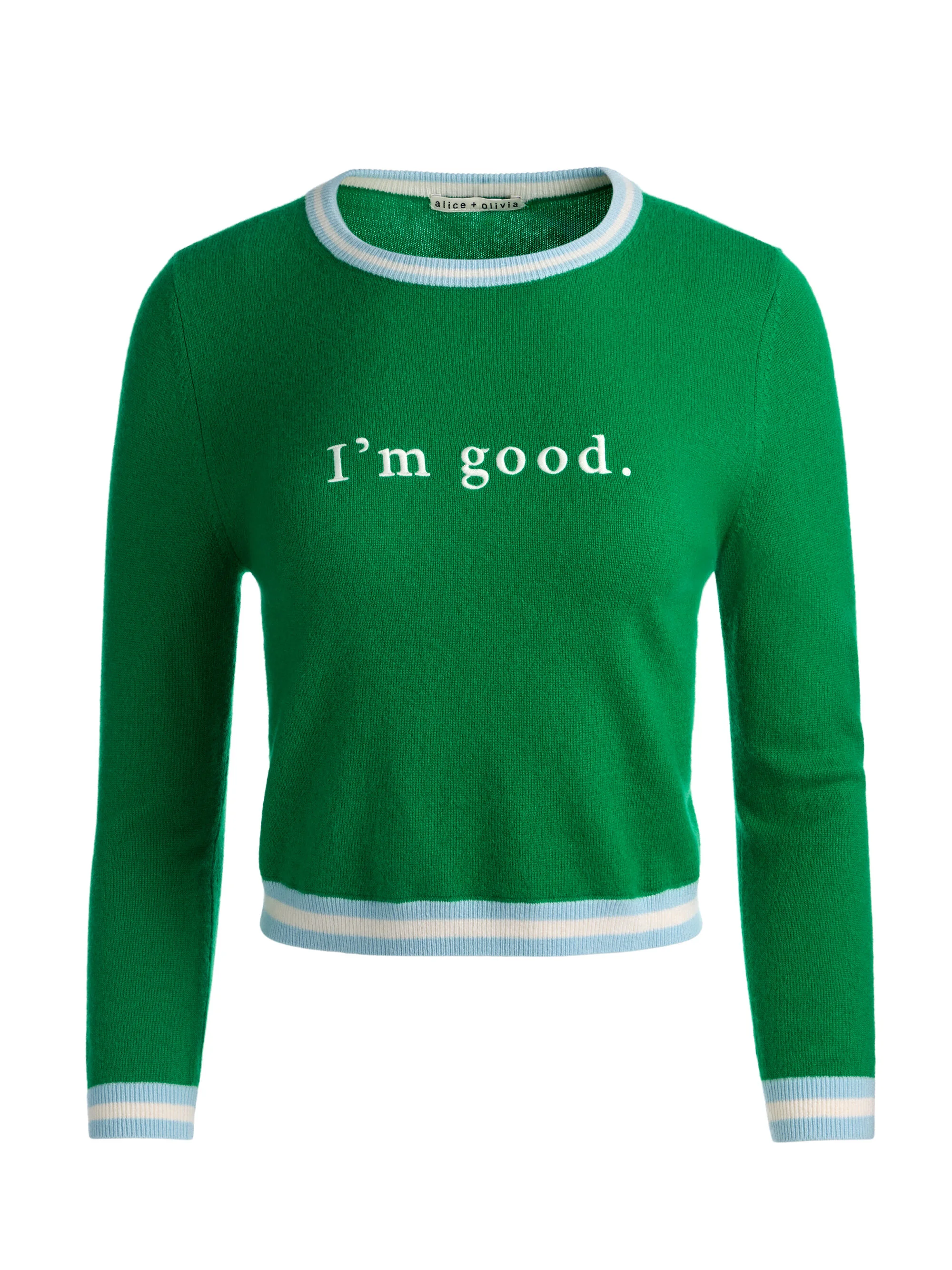 CAROLANN CASHMERE SHRUNKEN PULLOVER - 1