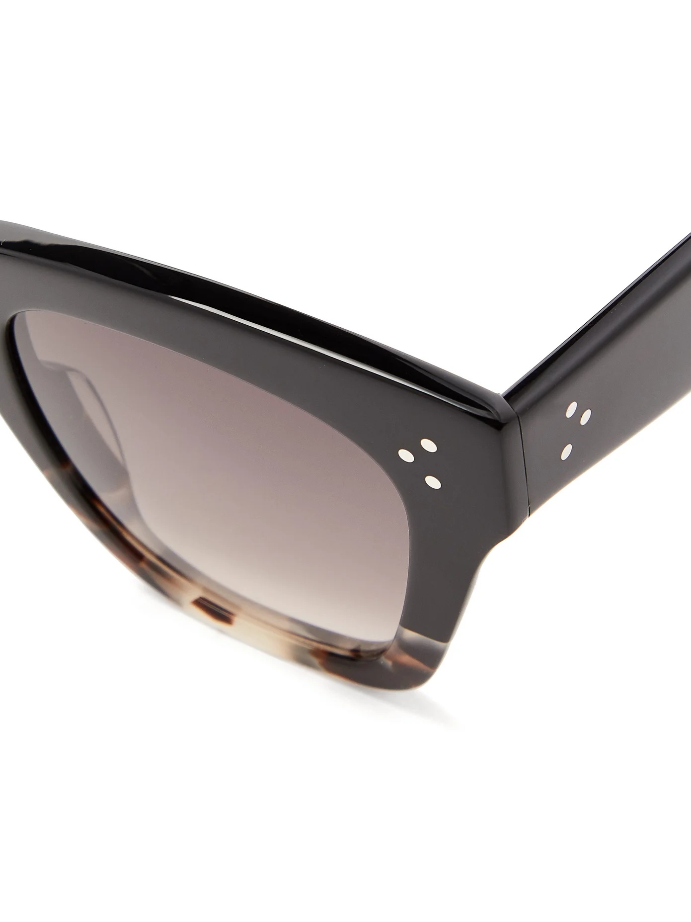 Gradient square acetate sunglasses - 6