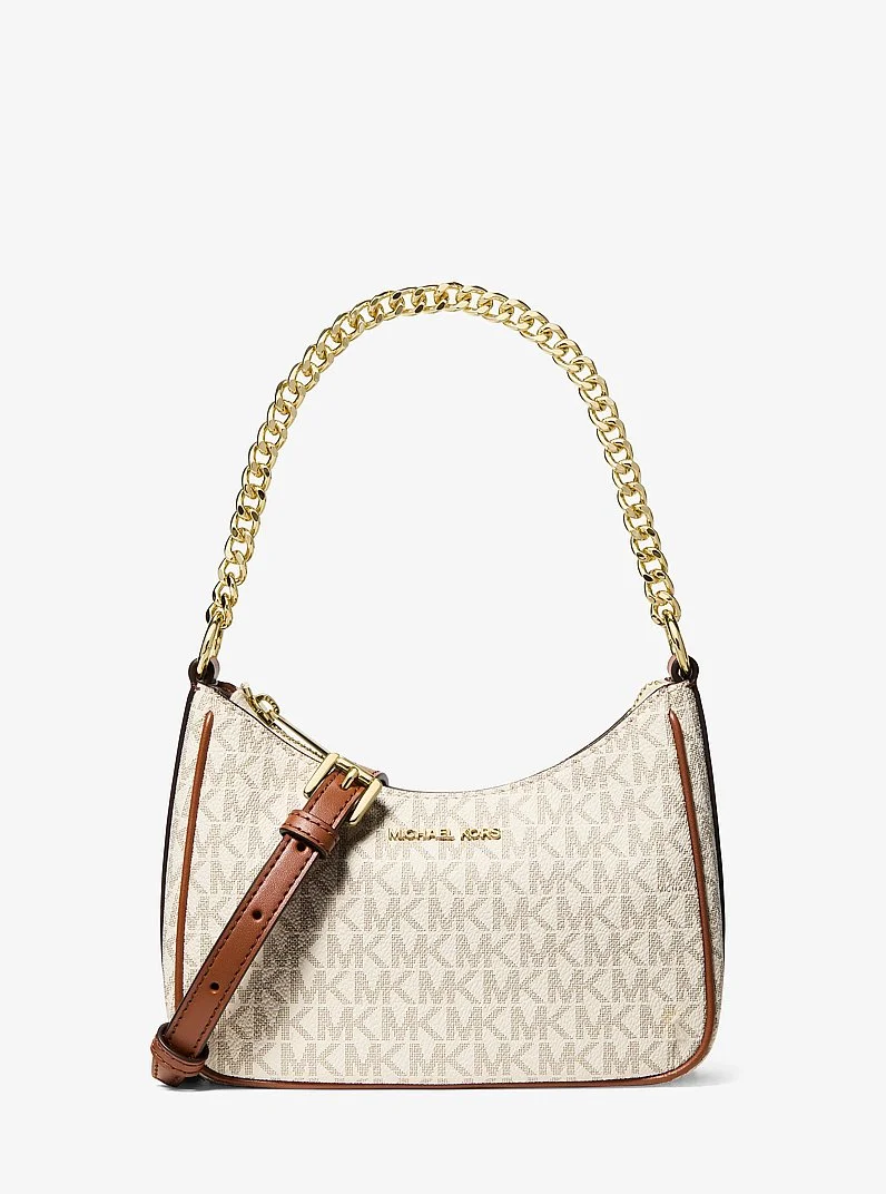 Jet Set Signature Logo Convertible Crossbody Bag - 1