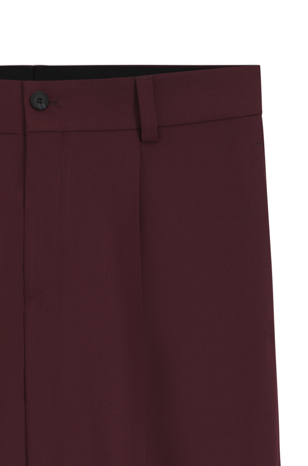 MODERN-FIT TROUSERS IN STRETCH TWILL WITH FRONT CREASE - 6