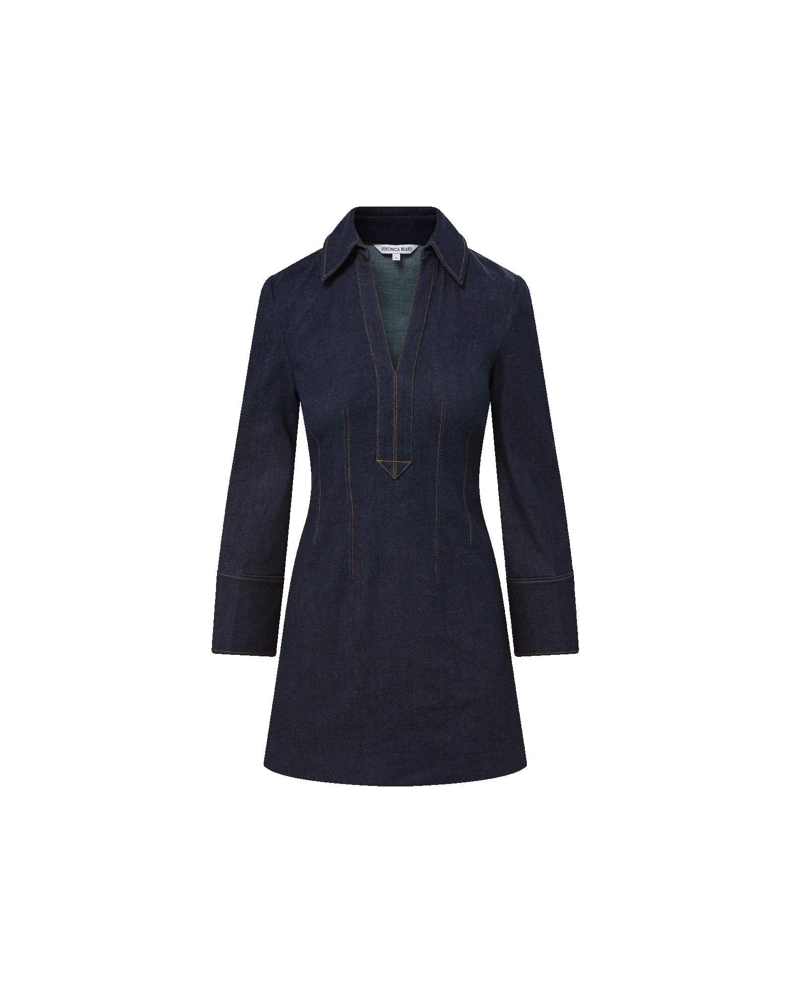 RAYMOND DENIM MINI DRESS - 1