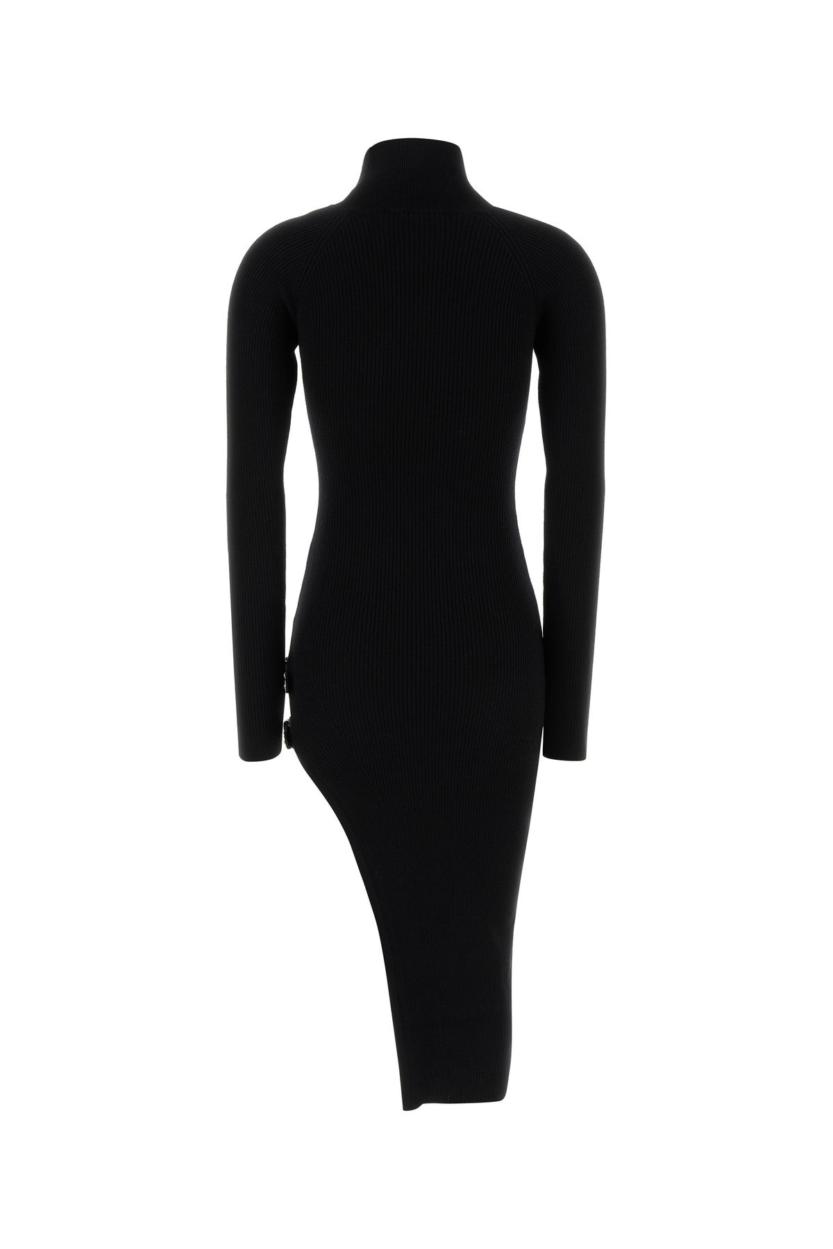 Black wool dress - 2