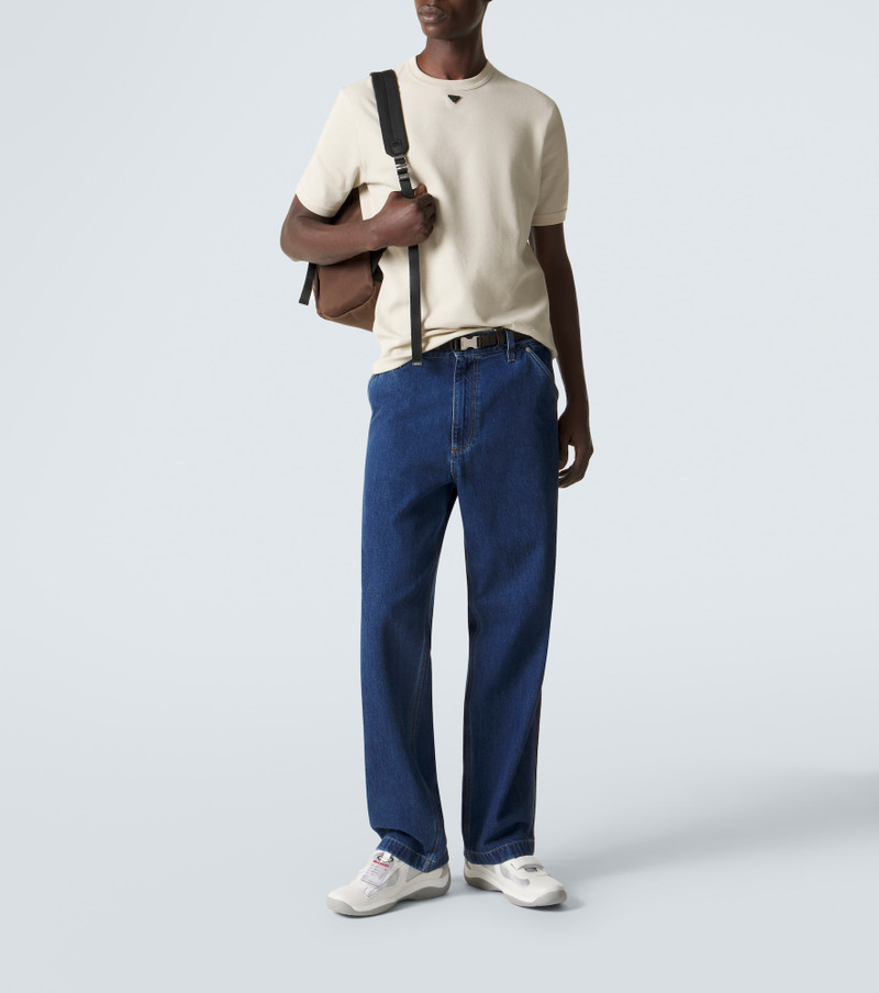 Prada Logo cotton T-shirt outlook