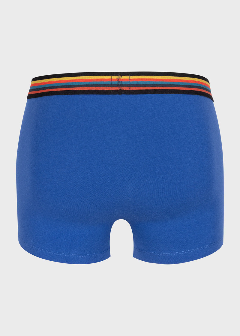 블루 혼합 낮은 상승 'Artist Stripe' Boxer Briefs 3 팩 6